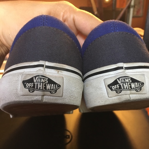 Blue and gray classic vans - Picture 4 of 4